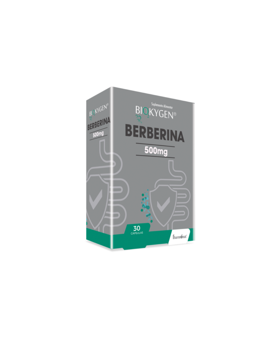 Biokygen Berberina 500mg 30 cáps - Fharmonat