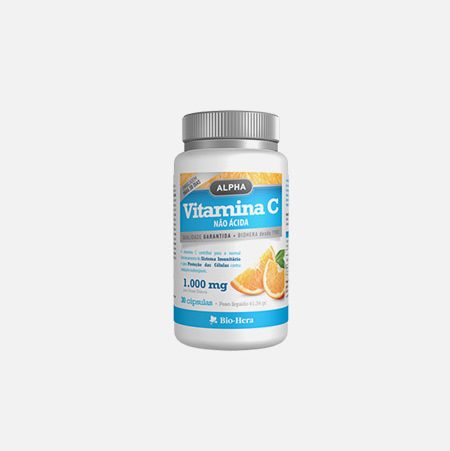 Vitamina C Não Ácida 30 cáps - Bio-hera