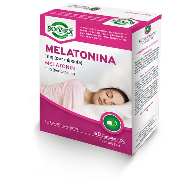 Melatonina 60 caps - Sovex
