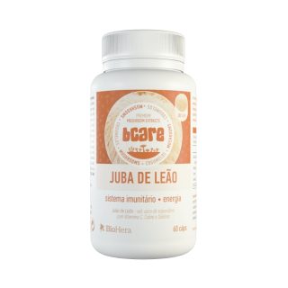 Juba de Leão 350mg B Care 60 caps - Biohera