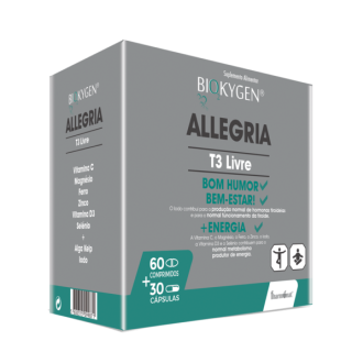 Biokygen Allegria T3 Livre 60comp + 30cáps - Fharmonat