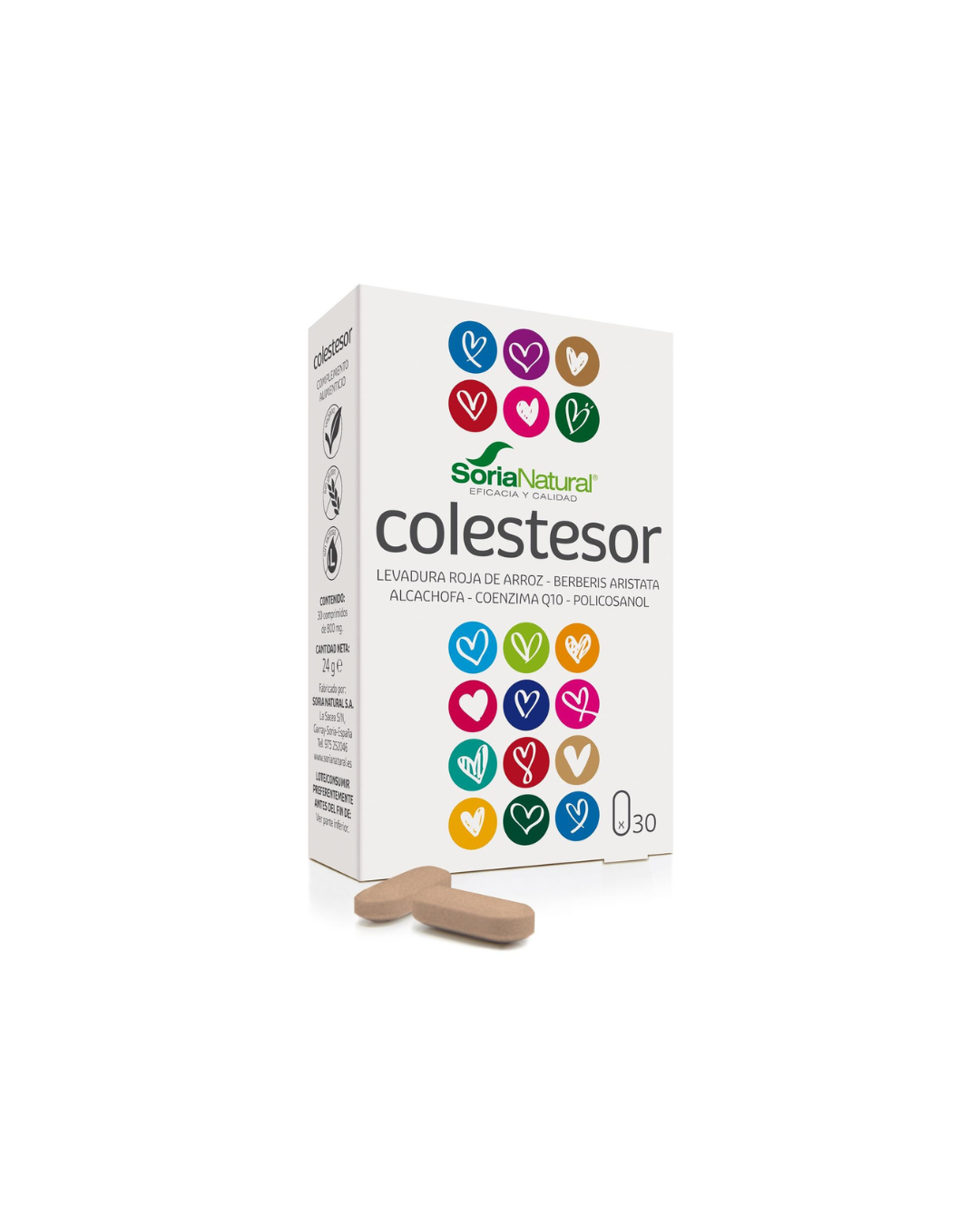 Colestesor 30comp - Soria Natural