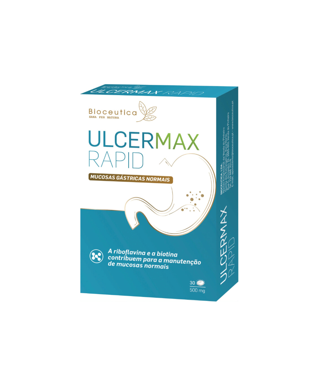 Ulcermax Rapid 30 comp - Bioceutica