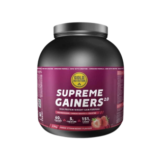 Supreme Gainers 2.0 Morango 2.9kg - Gold Nutrition
