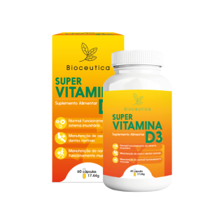 Super Vitamina D3 60 caps - Bioceutica