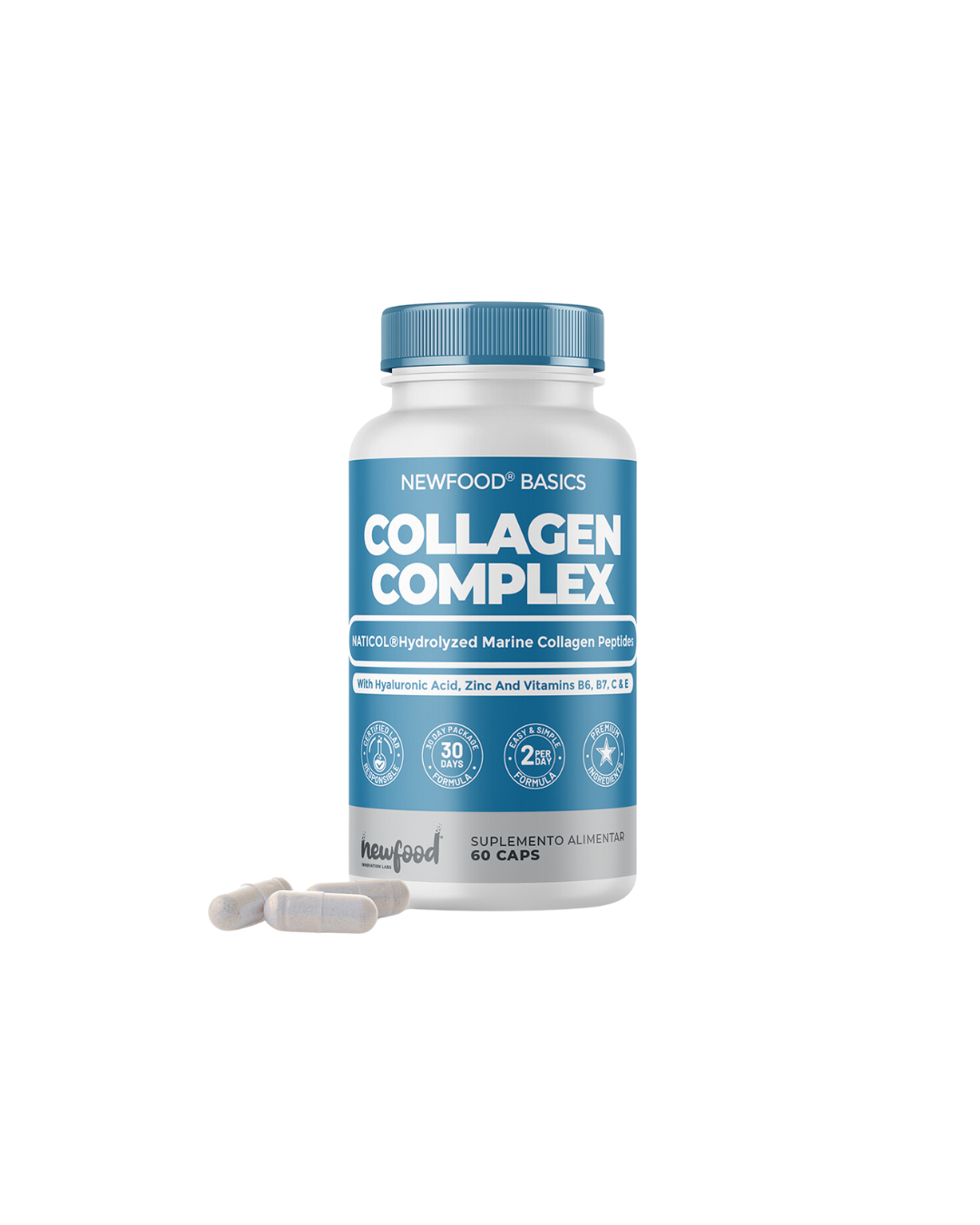 Collagen Complex 60 caps - Newfood
