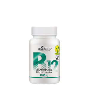 Vitamina B12 lib. Prolongada 200comp - Soria Natural