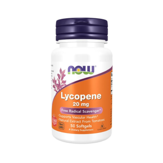 Lycopene 20mg 50cáps - Now