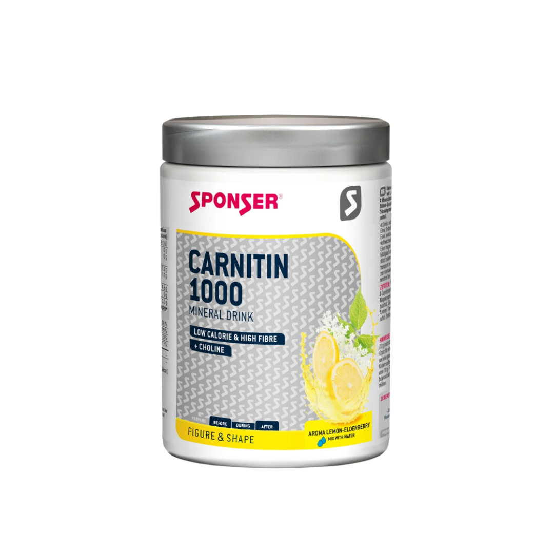 Carnitin Red Lemon-Elderberry 1000g - Sponser