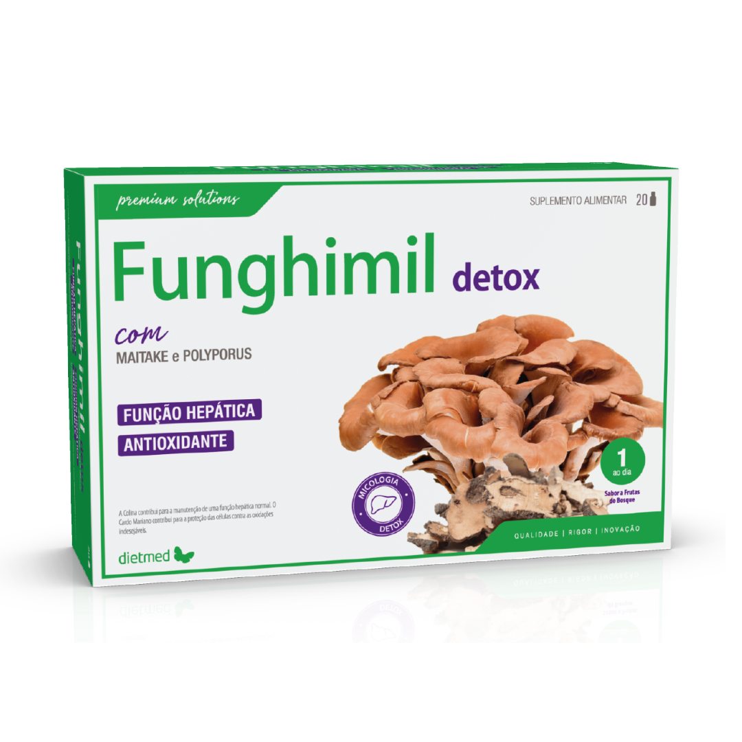 Funghimil Detox 20x15ml ampolas - Dietmed